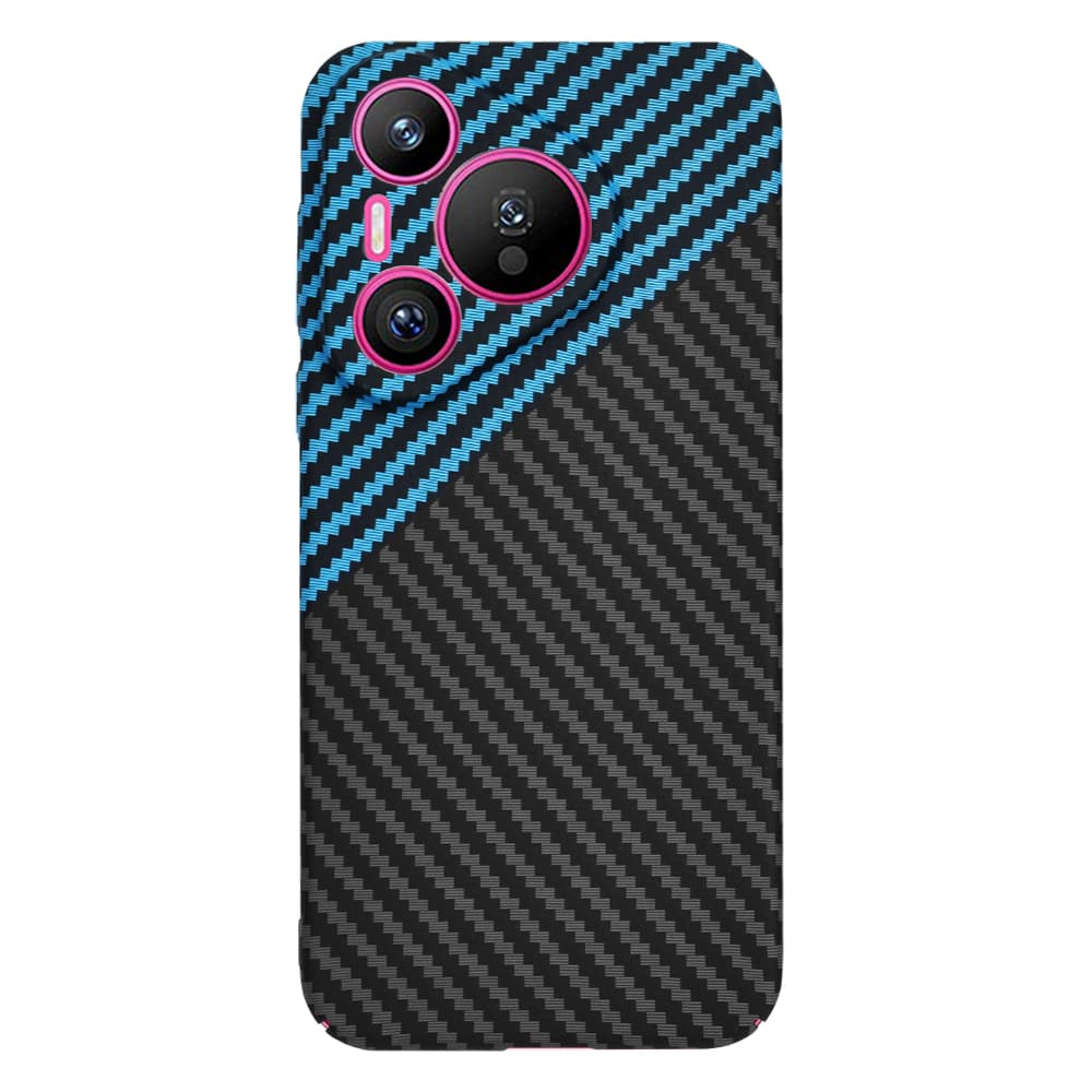 Techsuit Carbonite FiberShell obal Huawei Pura70 BluePulse - náhled 3