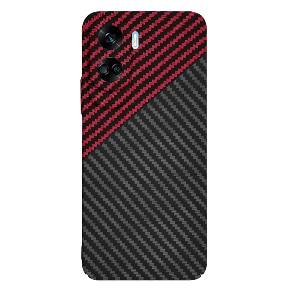 Techsuit Carbonite FiberShell Honor 90 Lite Red Vortex - náhled 3