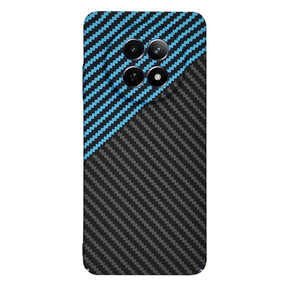 Techsuit Carbonite FiberShell obal Realme 12 12x Blue Pulse - náhled 3