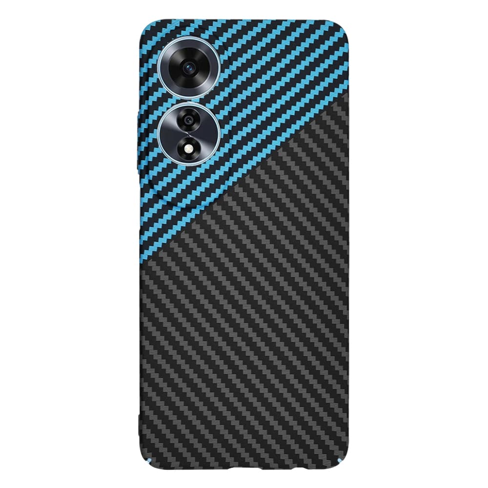 Techsuit Carbonite FiberShell kryt Oppo A60 4G Blue Pulse - náhled 3