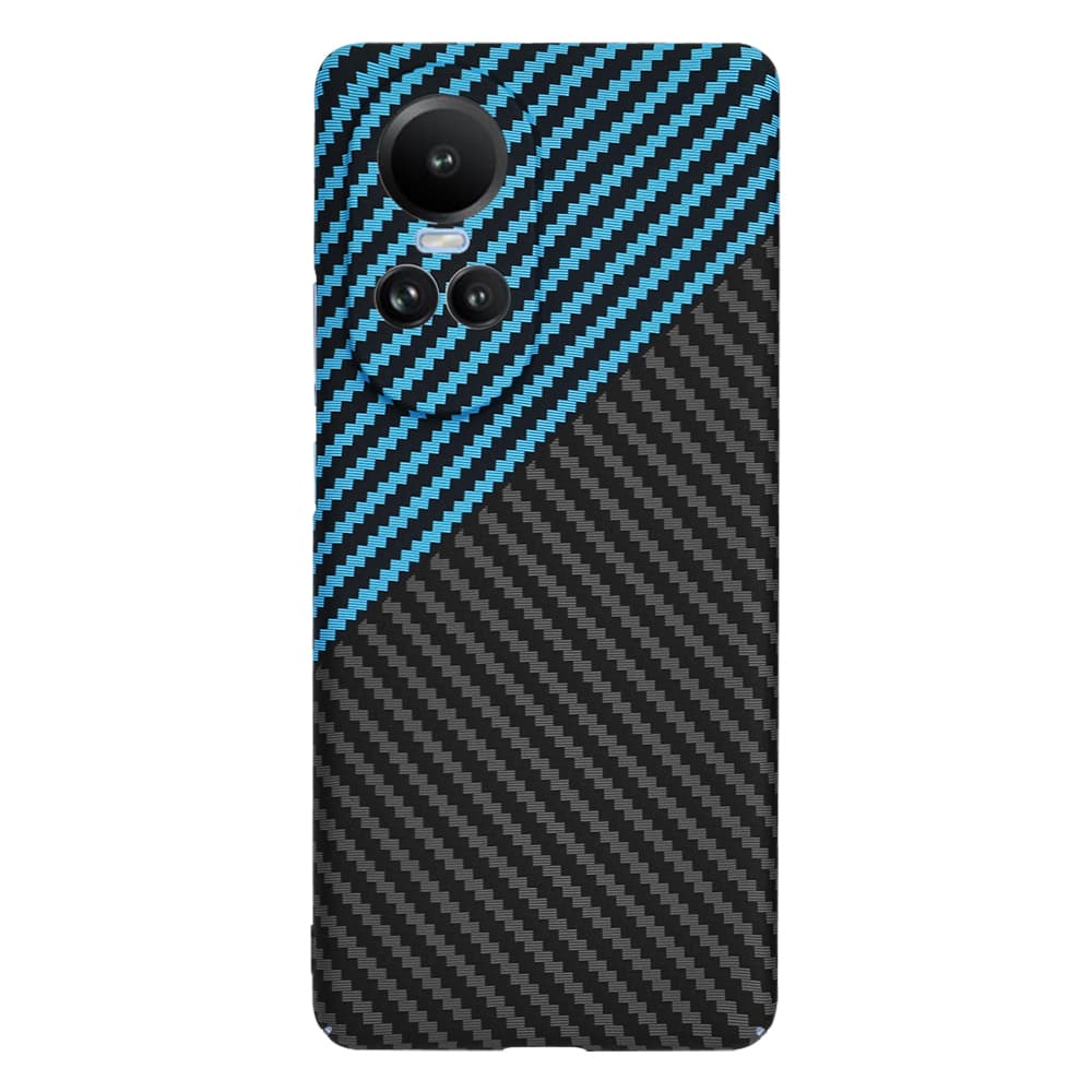 Techsuit CarboniteFiberShell Oppo Reno10 Pro BluePulse - náhled 3