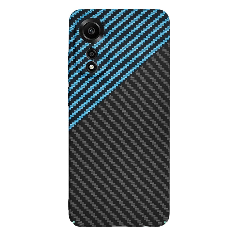 Techsuit Carbonite FiberShell obal na Oppo A78 4G BluePulse - náhled 3