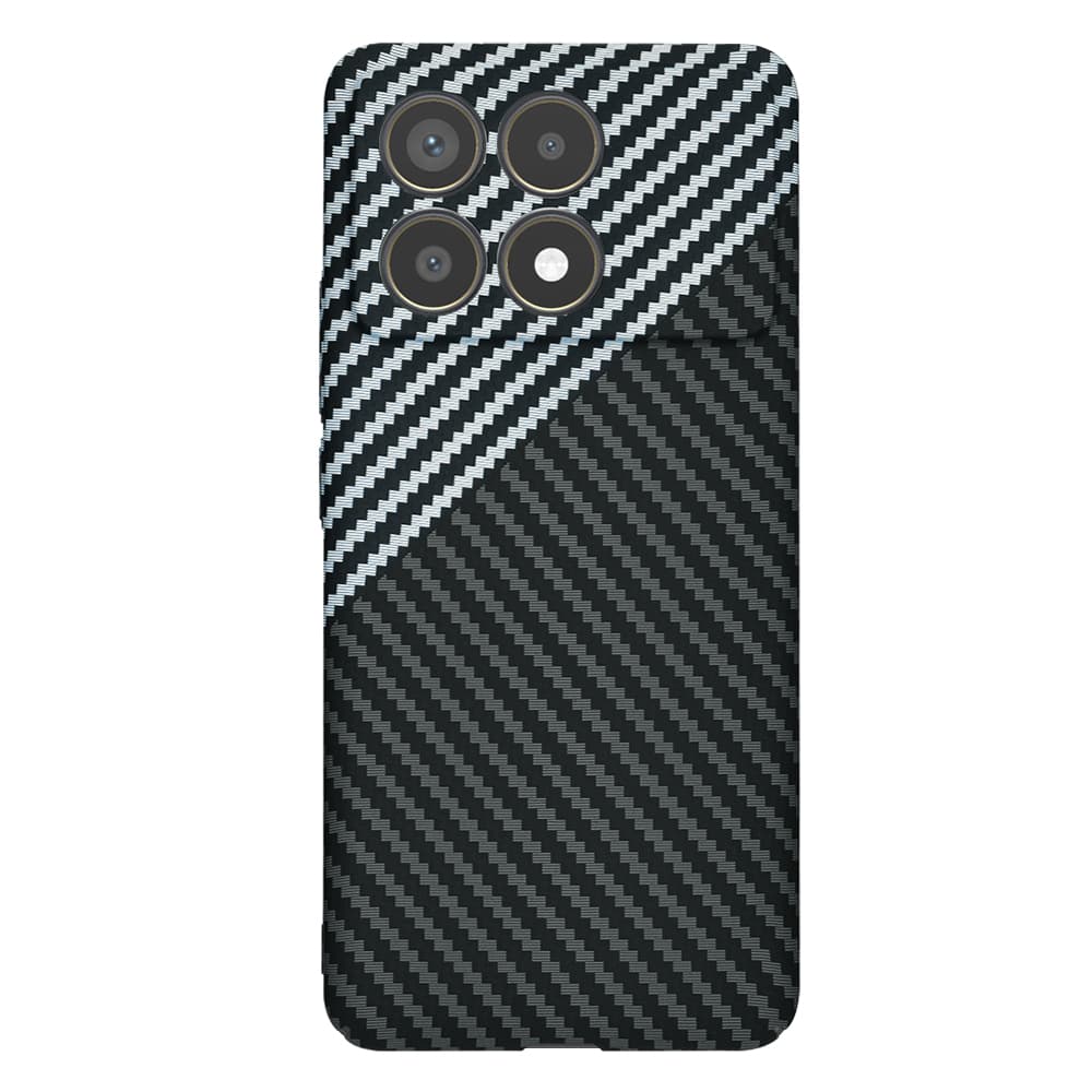 Techsuit Carbonite FiberShell Xiaomi Poco F6 Pro StealthGray - náhled 3
