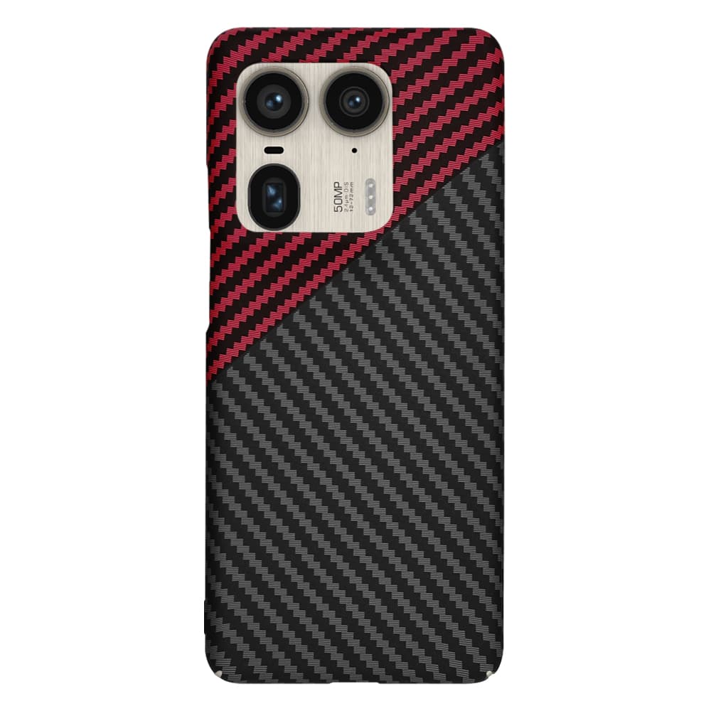 Kryt Techsuit FiberShell Motorola Edge 50 Ultra Red Vortex - náhled 3