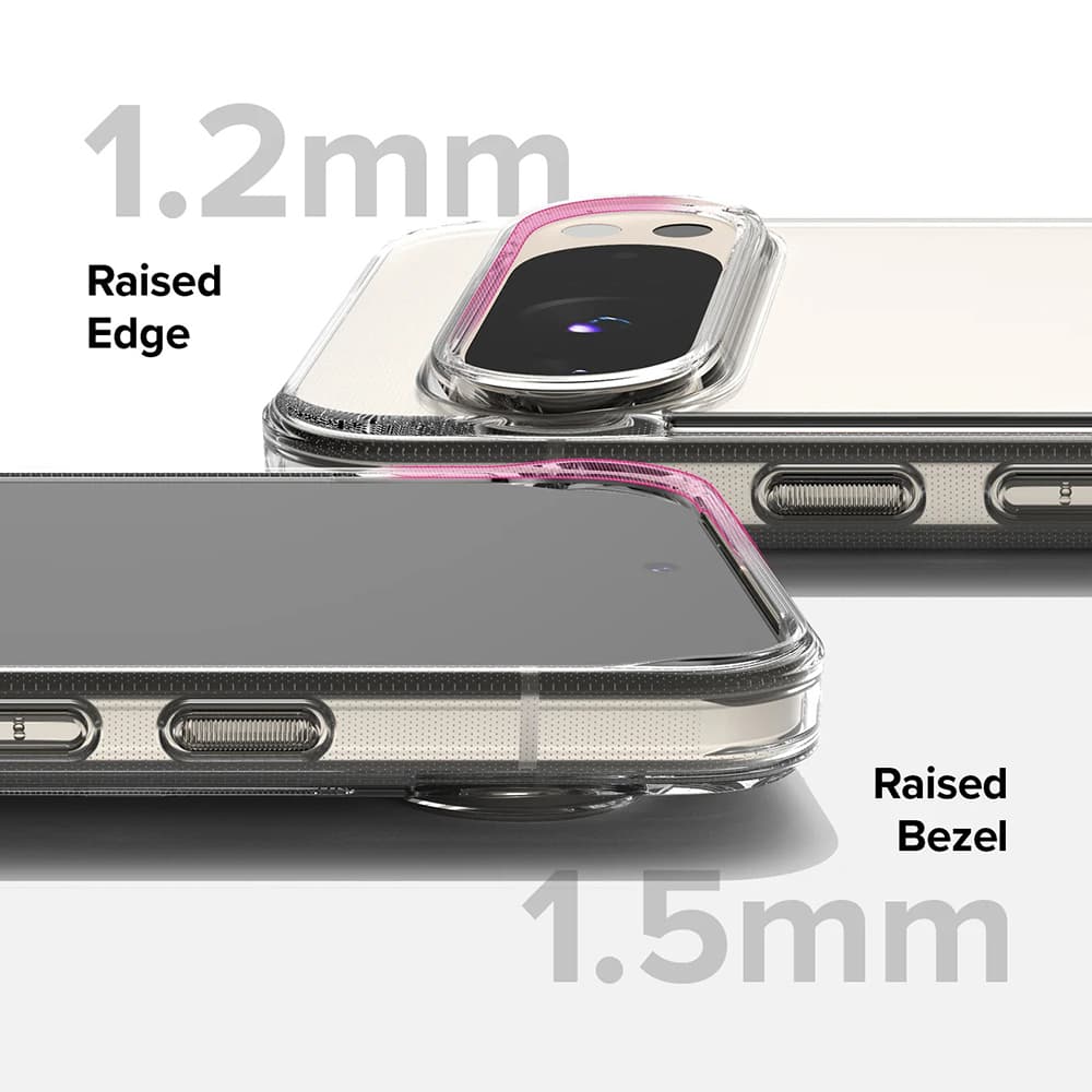Ringke Fusion Google Pixel 9 / 9 Pro průhledný obal - náhled 3