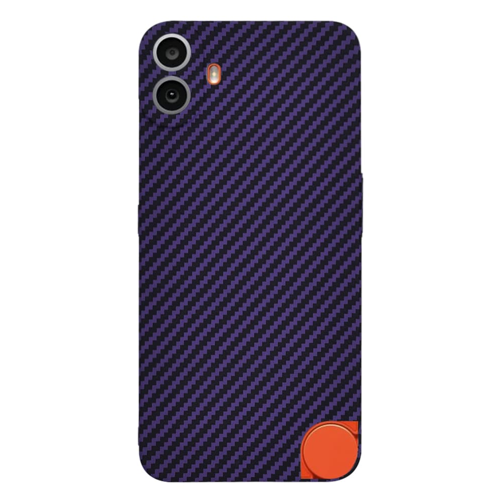 Telefon Nothing CMF Phone 1 Techsuit Carbonite FiberShell fialový - náhled 3