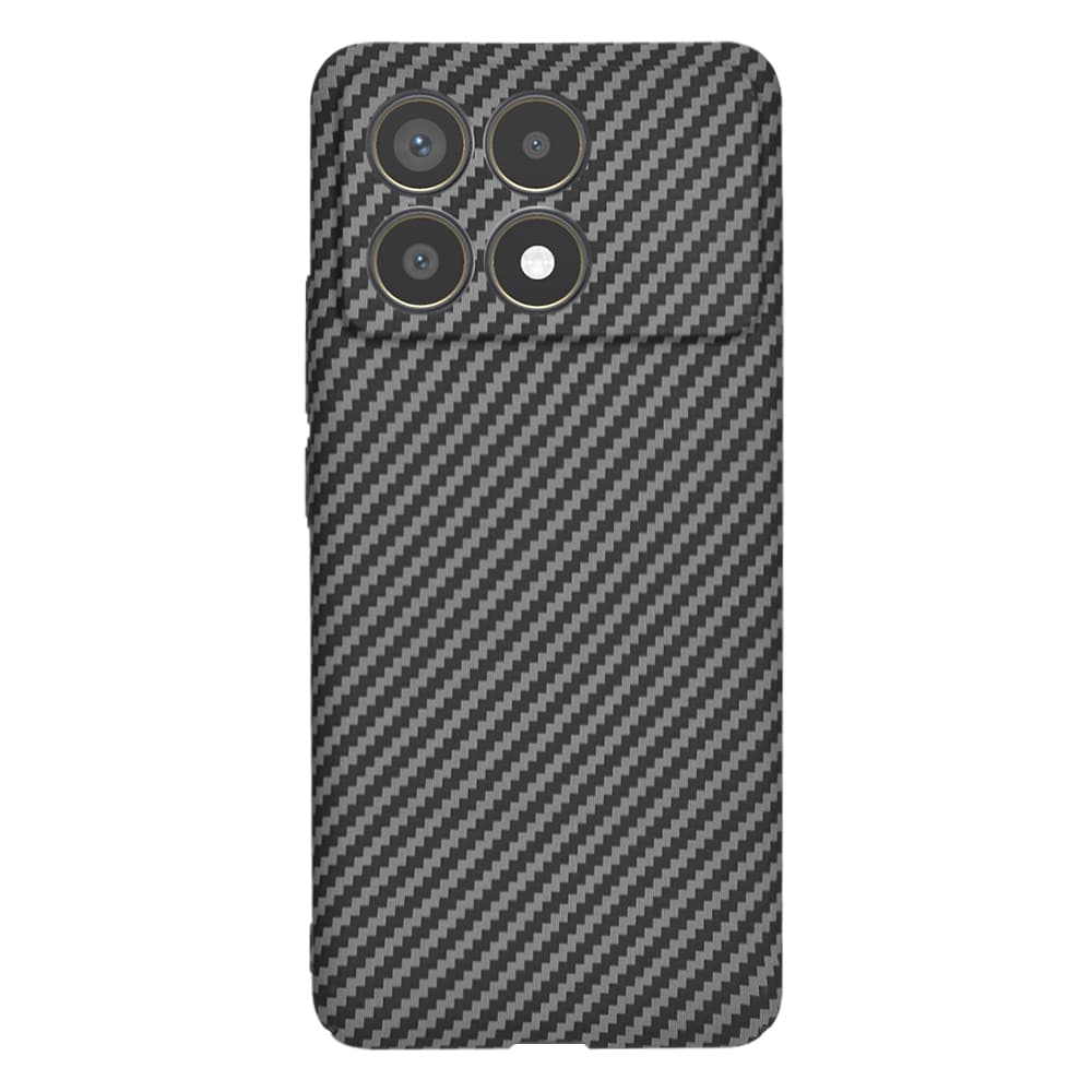 Techsuit Karbonová skořepina Xiaomi Poco F6 Pro Černá - náhled 3