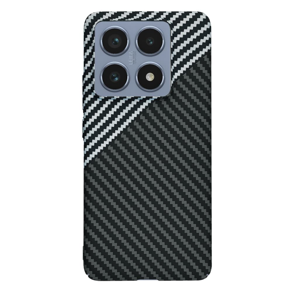 Techsuit Carbonite FiberShell Xiaomi 14T Pro šedá stealth - náhled 3