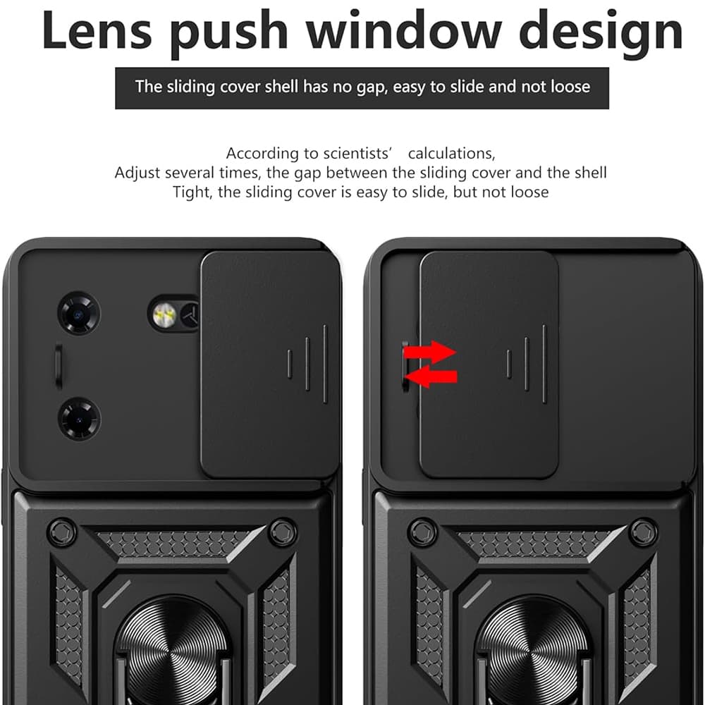 Pouzdro Techsuit CamShield Series pro Tecno Pova 5 Pro černé - náhled 3