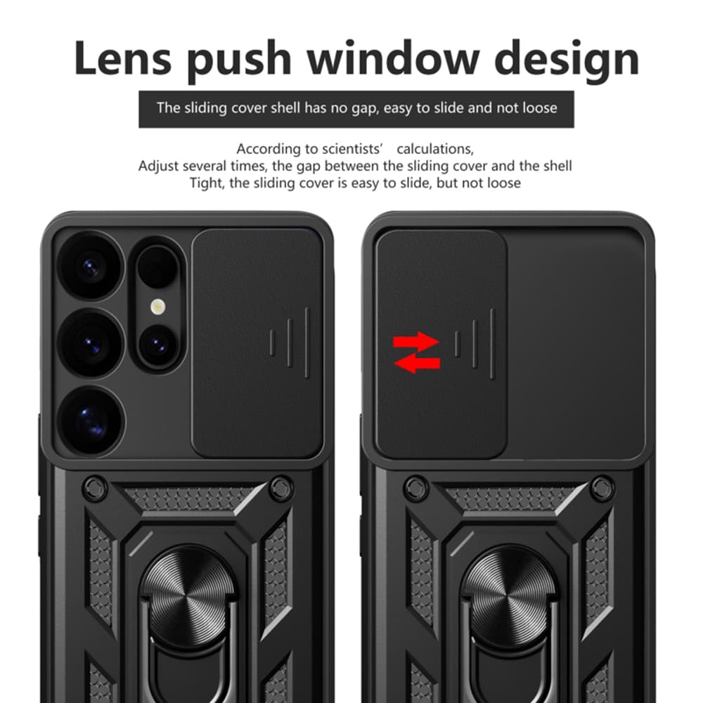 Techsuit CamShield Series pro Samsung Galaxy S25 Ultra černá - náhled 3