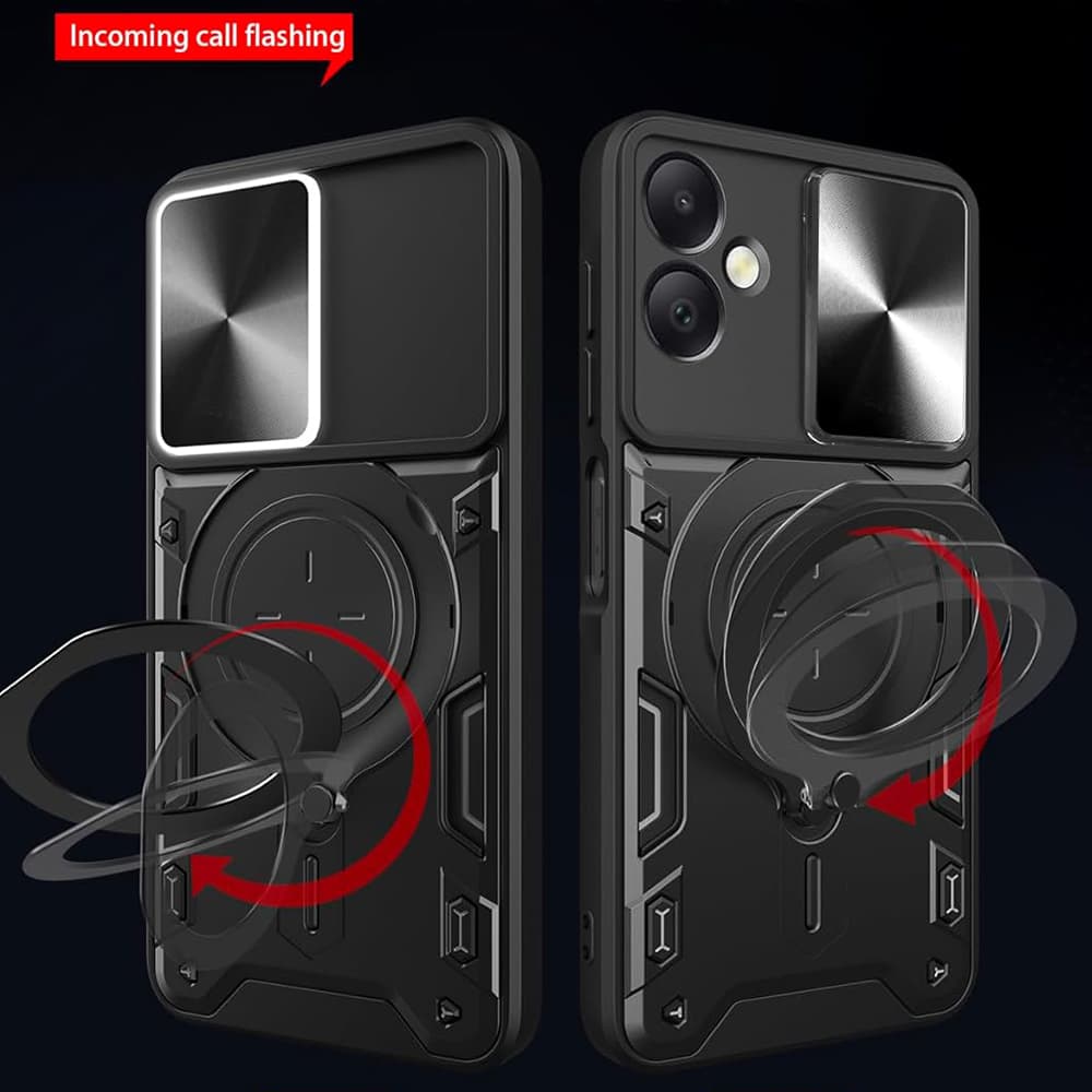 Ochranný kryt Techsuit CamGuard Pro Honor 200 Smart X7c černý - náhled 3