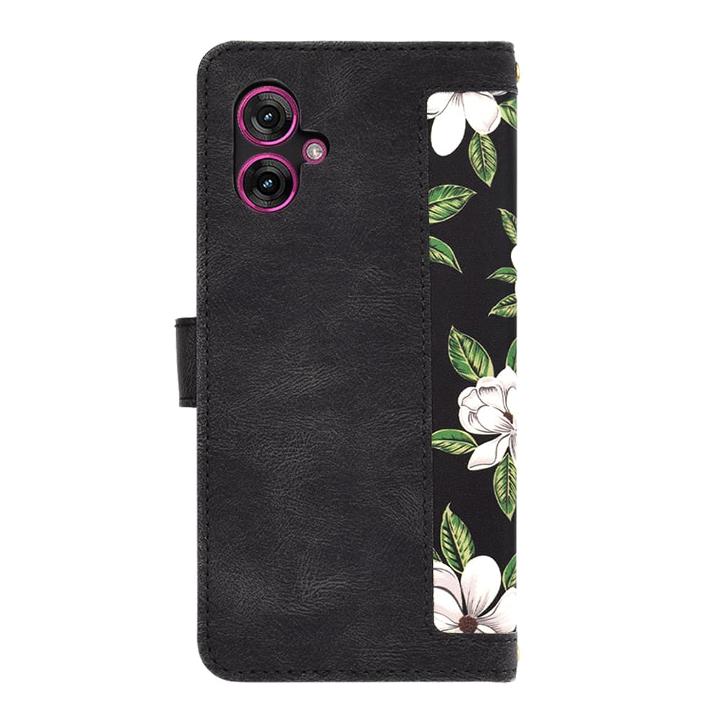 Pouzdro Techsuit FlipCraft pro Motorola Moto G55 Květiny úsvitu - náhled 3