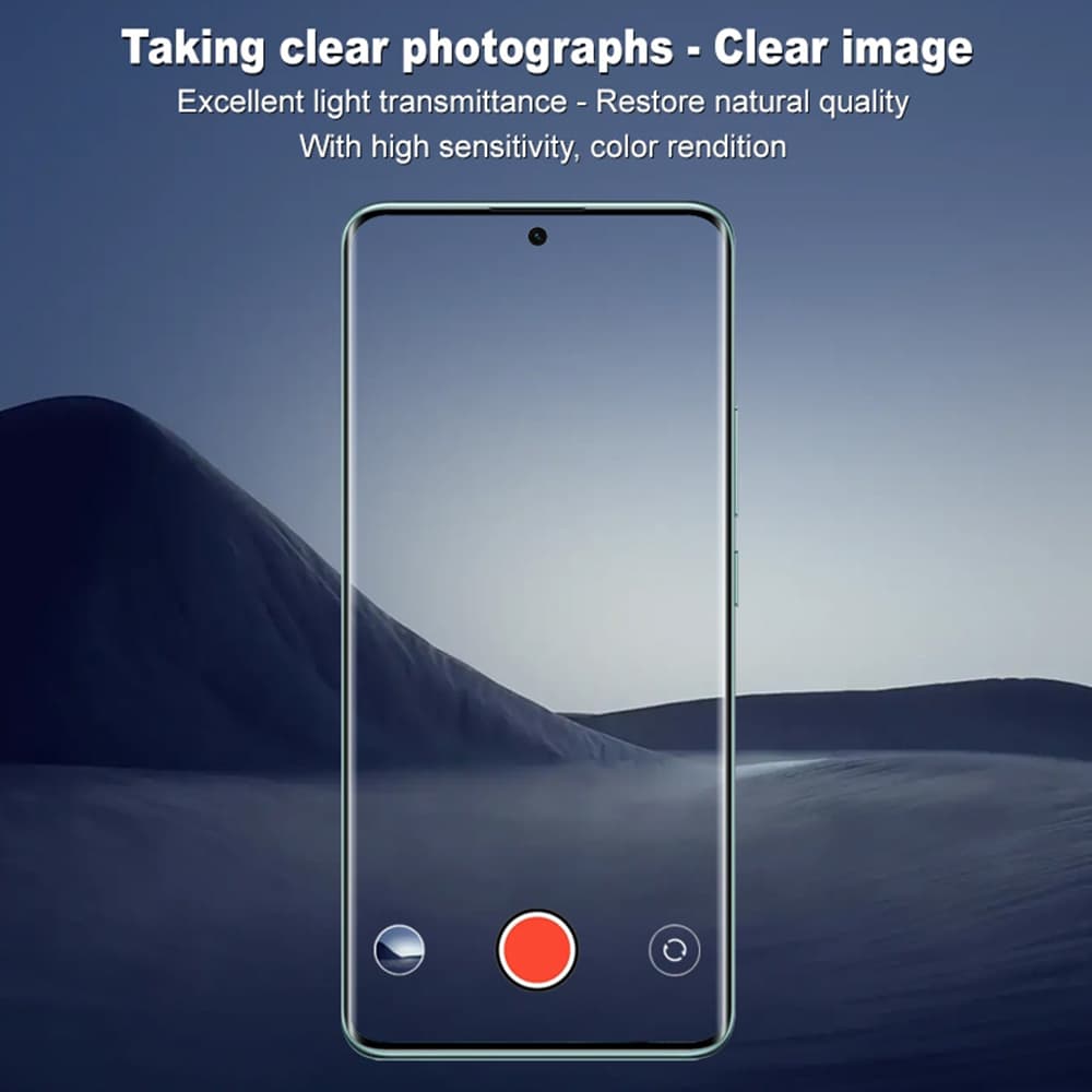 Techsuit - Sklo na fotoaparát - Xiaomi Redmi Note 14 Pro+ 5G - Černá - náhled 3