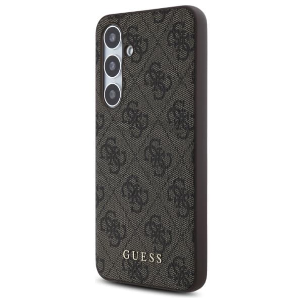 Guess Hardcase 4G Classic pro Samsung Galaxy S24 FE hnědý - náhled 3