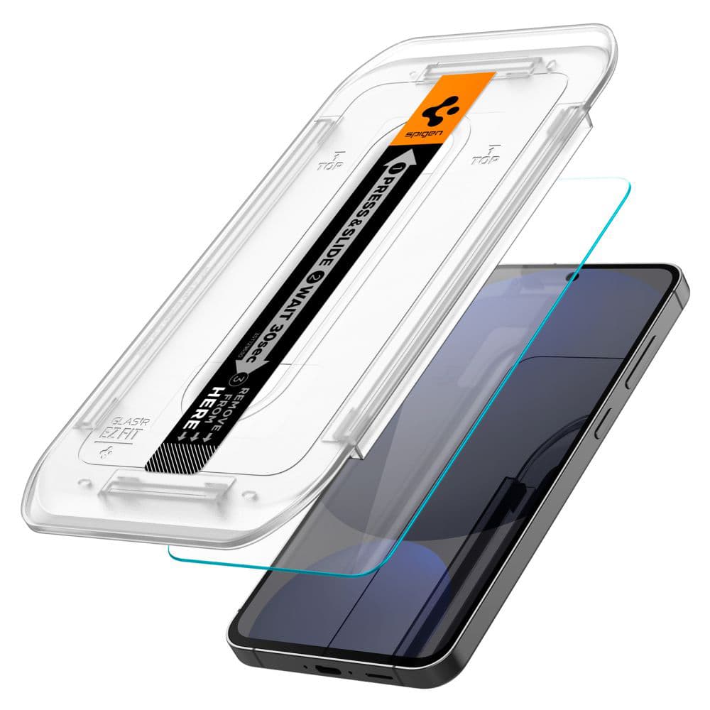 Spigen Glas.tR EZ-FIT (2 balení) Samsung Galaxy S24 FE / A56 5G průhledný - náhled 3