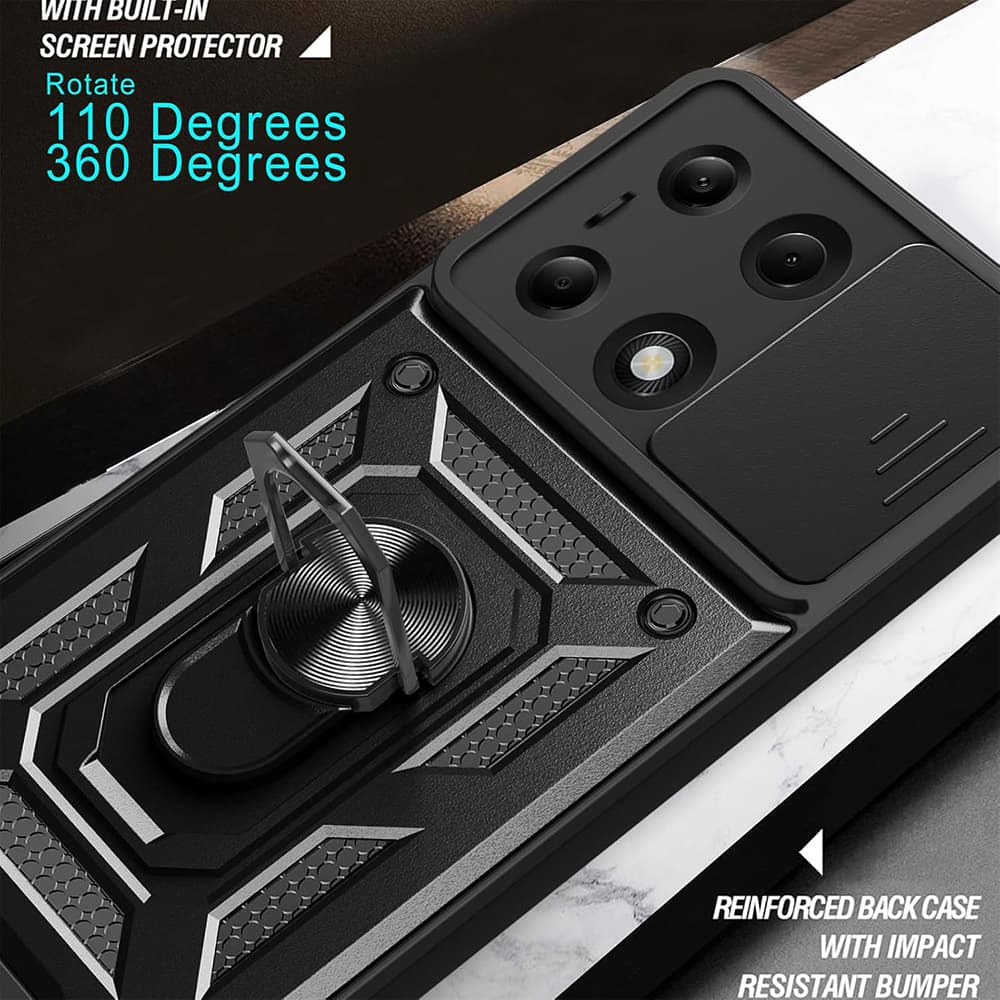 Techsuit CamShield Series pro Samsung Galaxy A36 5G černý - náhled 3