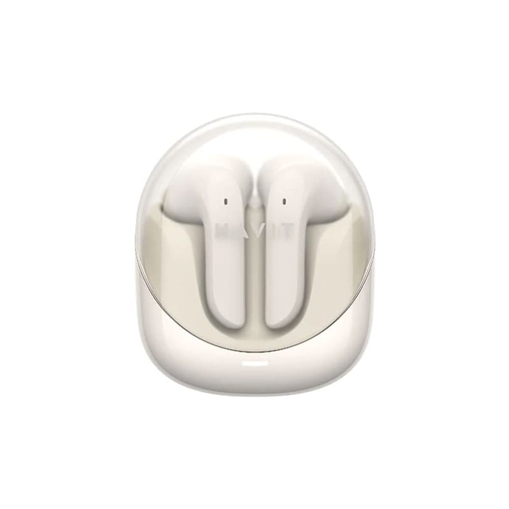 Havit – bezdrátová sluchátka Modern Buds (TW974) – pro hraní her, s mikrofonem, Bluetooth 5.3, TWS, ENC, USB-C, 400mAh – černá - náhled 3