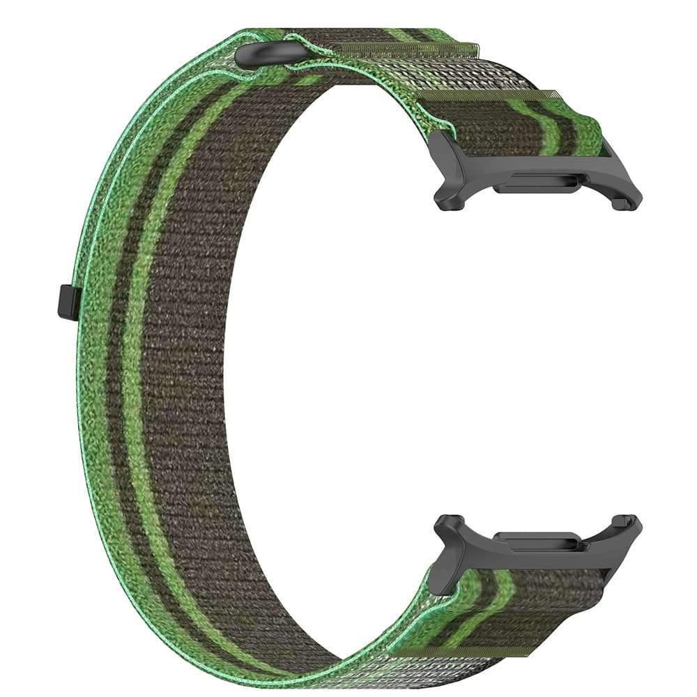 Techsuit - řemínek k hodinkám (W054) - Samsung Galaxy Watch Ultra 47mm / Watch Ultra 2 - tmavě zelená / šedá - náhled 3