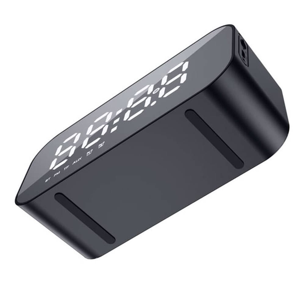 Havit Wireless Bluetooth Speaker M3 budík rádio Bluetooth 5.0 1200mAh 3W AUX Micro SD černý - náhled 3