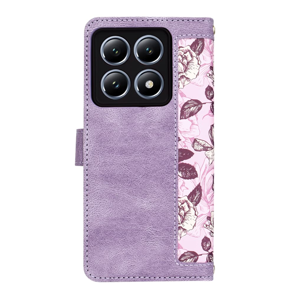 Pouzdro Techsuit FlipCraft pro Xiaomi 14T Pro v tajemné fialové - náhled 3