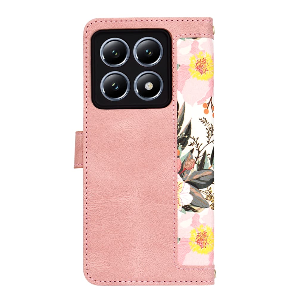 Techsuit FlipCraft Xiaomi 14T Pro v růžové barvě - náhled 3