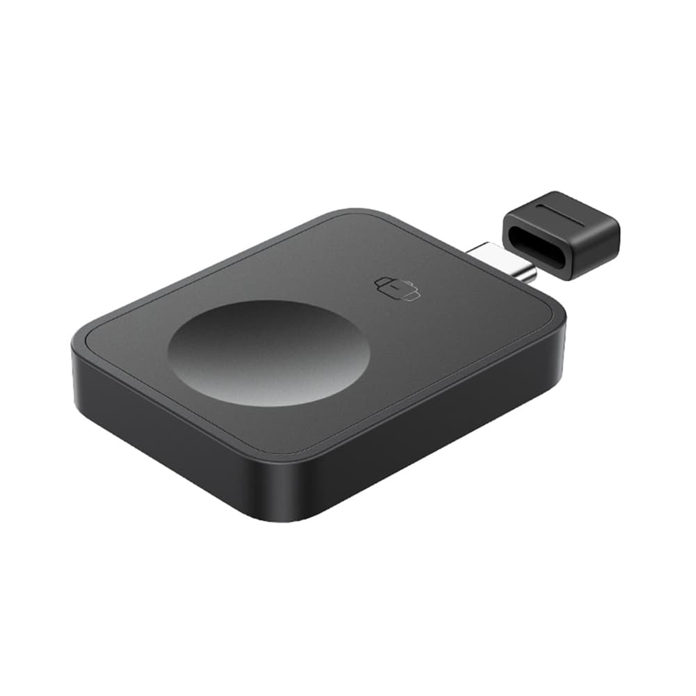 Baseus - magnetická bezdrátová nabíječka MagPro (P10264106123-00) - pro Apple Watch, USB-C, 2.5W - Cosmic Black - náhled 3