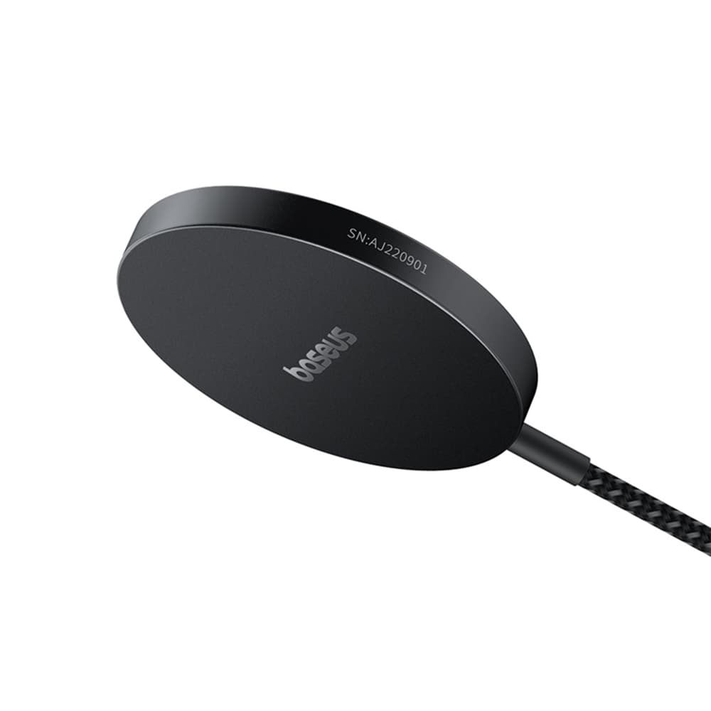 Baseus Magnetic Wireless Charger Simple Mini4 Air 15W černá - náhled 3