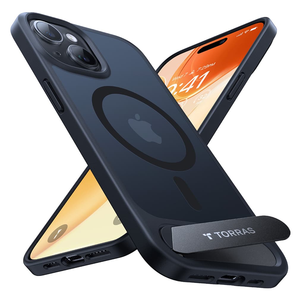 Torras Pstand MagSafe pro iPhone 15 černý - náhled 3