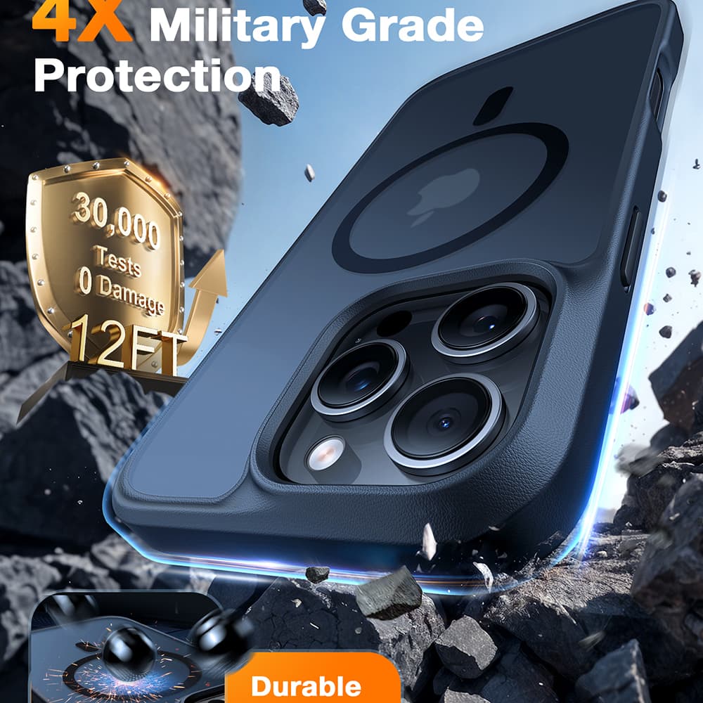 Torras Guardian Magnetic Series pro iPhone 16 Pro černý - náhled 3