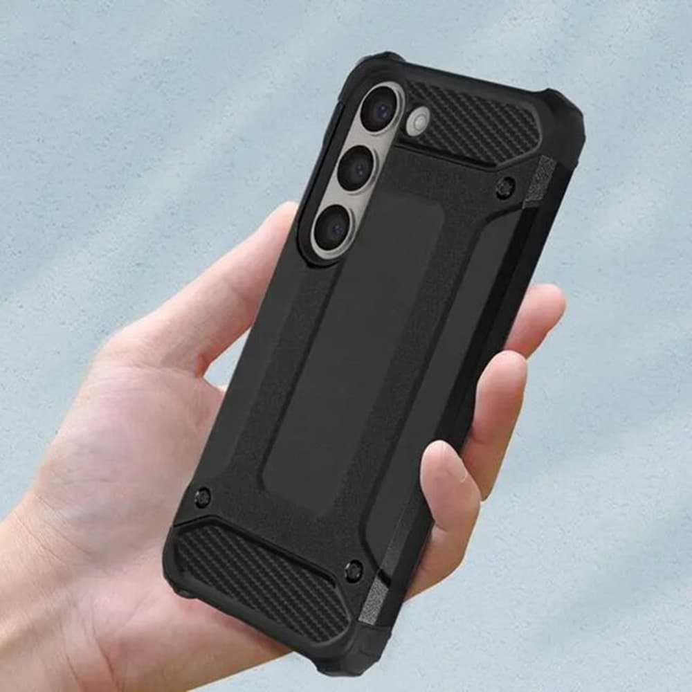Techsuit – hybridní brnění – Samsung Galaxy A06 – černá - náhled 3