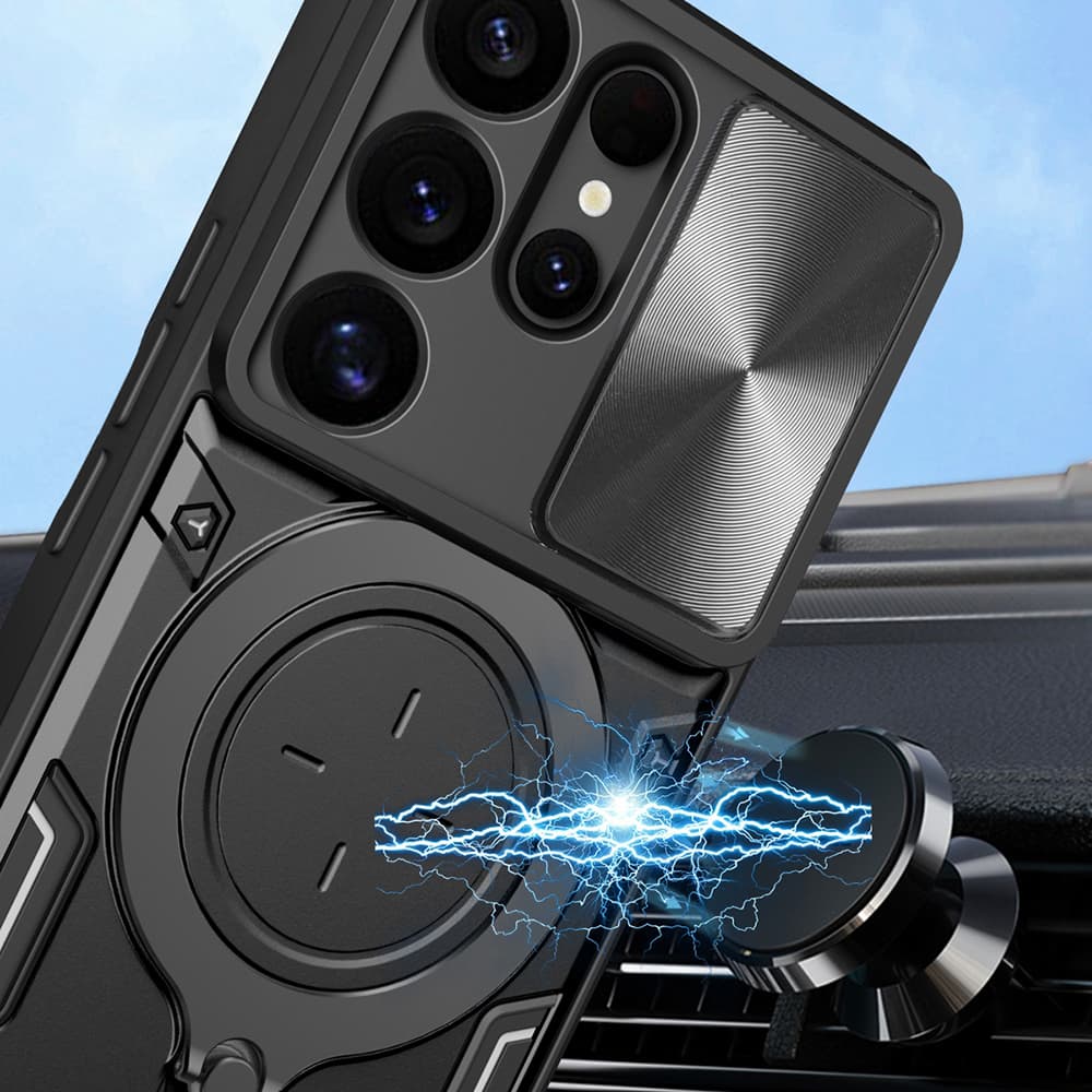 Ochranné pouzdro Techsuit CamGuard Pro pro Samsung Galaxy S25 Ultra černé - náhled 3