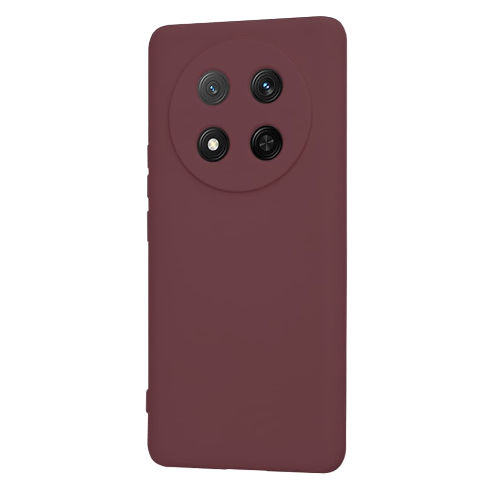 Techsuit SoftFlex Honor Magic7 Lite X9c švestkově červený - náhled 3