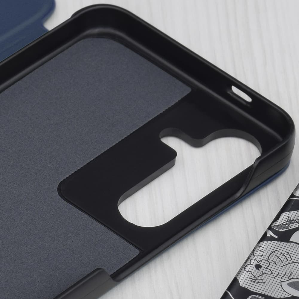 Techsuit eFold Series Samsung Galaxy S25 Plus tmavě modrá - náhled 3