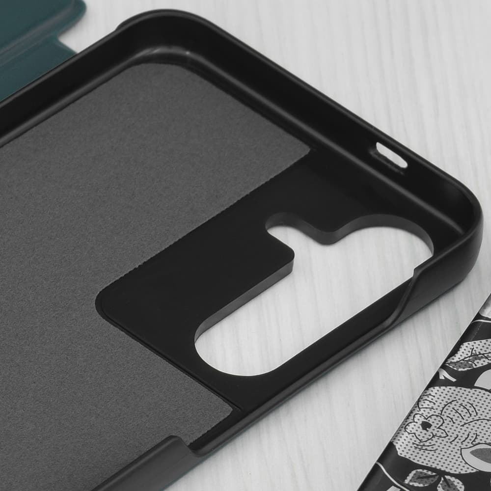 Techsuit eFold Series Samsung Galaxy S25 Plus tmavě zelená - náhled 3