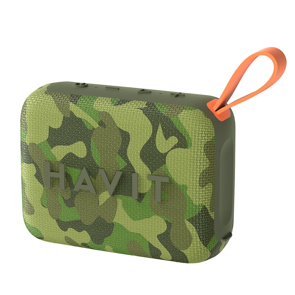 Havit Wireless Speaker SK874BT Bluetooth 5.4 TWS TF FM USB Hands-Free IPX5 1200mAh Squad černá - náhled 3