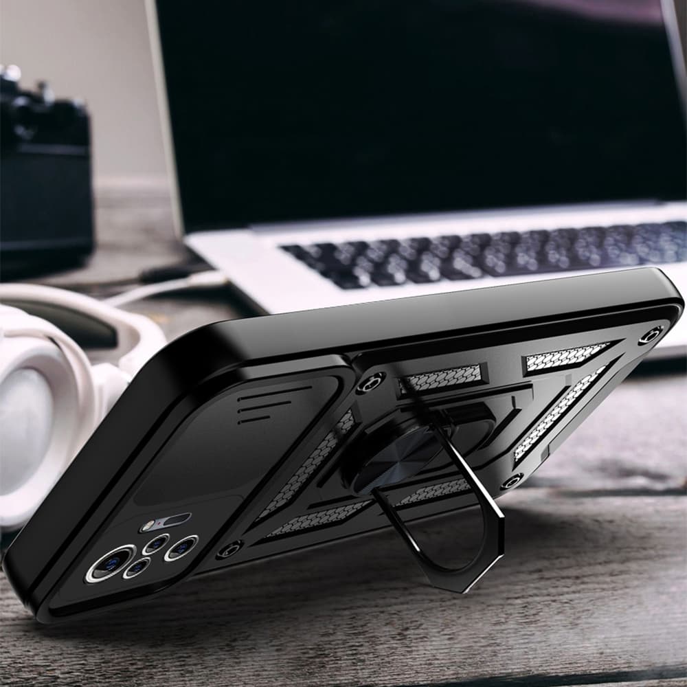 Techsuit CamShield Series pro Xiaomi Redmi Note 10 Pro/Max černá - náhled 3