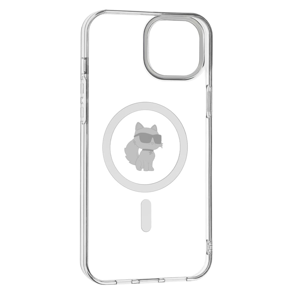 Karl Lagerfeld IML MagSafe iPhone 15 Plus Transparentní Choupette - náhled 3