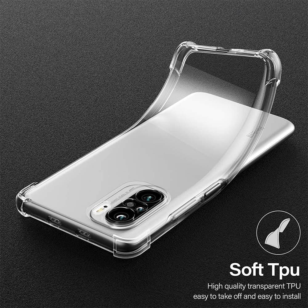 Techsuit Shockproof průhledný silikonový obal Xiaomi Mi 11i Poco F3 průhledný - náhled 3
