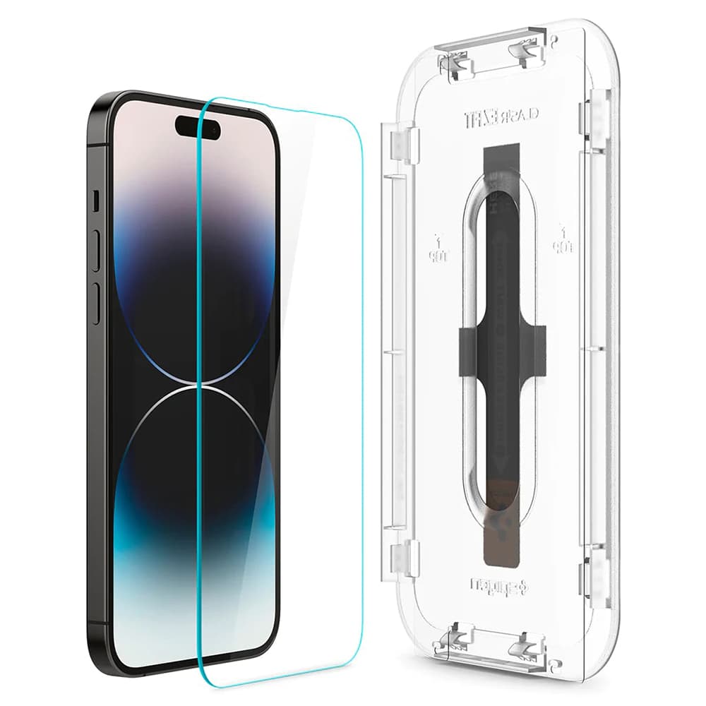 Spigen Glas.tR EZ-FIT iPhone 14 Pro Max 2 kusy Průhledné - náhled 3