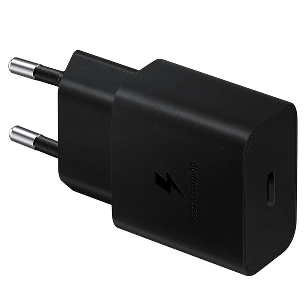 Samsung Originální nástěnná nabíječka EP-T1510XBEGEU Type-C 15W černá - náhled 3