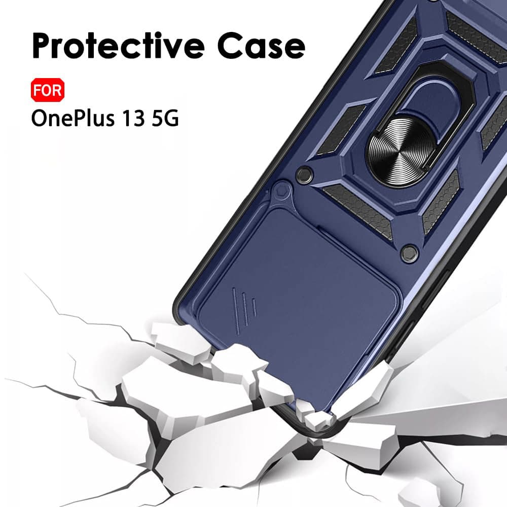 Techsuit CamShield Series OnePlus 13 modrá - náhled 3