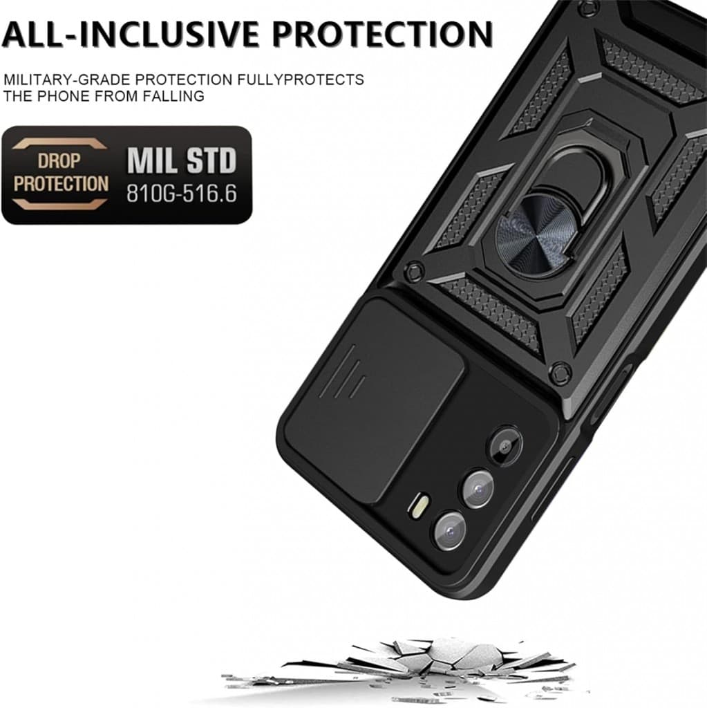 Techsuit CamShield Series pouzdro pro Motorola Moto G62 5G černé - náhled 3