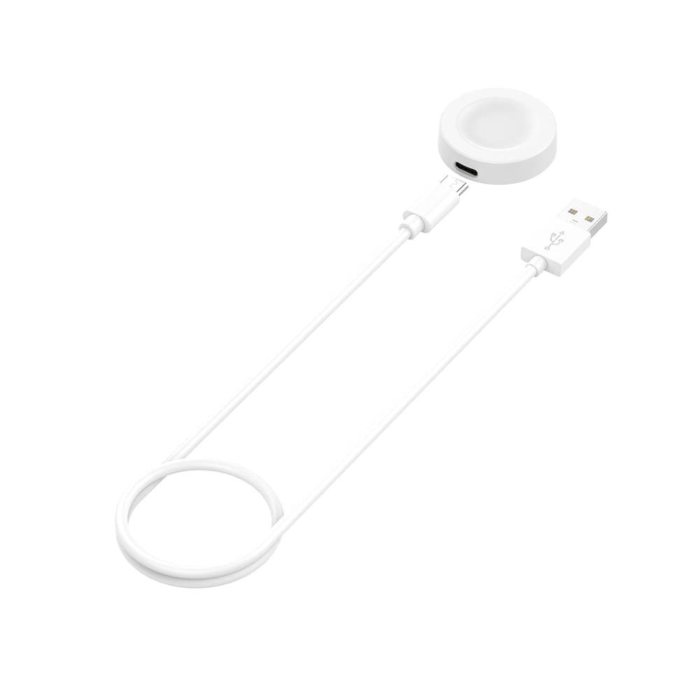 Techsuit SmartWatch bezdrátový nabíjecí kabel pro Huawei bílý - náhled 3