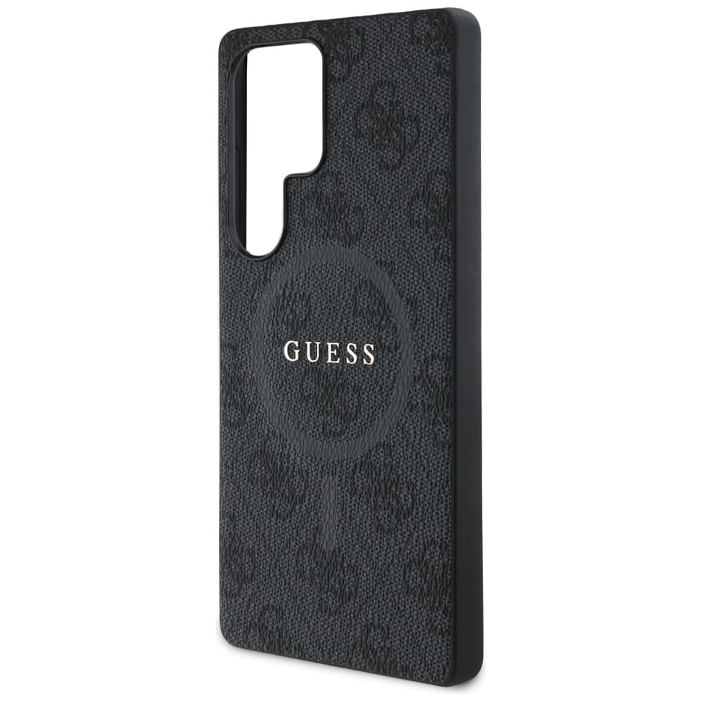 Guess - 4G Ring Classic Logo MagSafe (GUHMS25LG4GFRK) - Samsung Galaxy S25 Ultra - černá - náhled 3