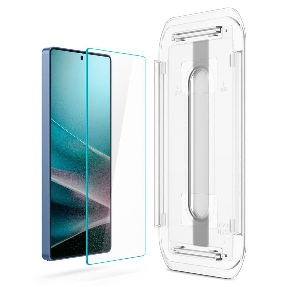 Spigen Glas.tR EZ-FIT HD (2 balení) Samsung Galaxy S25 Ultra průhledný - náhled 3
