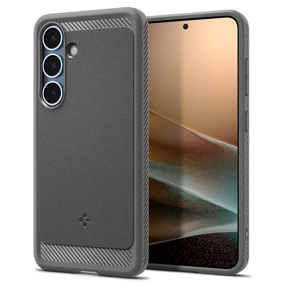 Spigen Rugged Armor MagSafe pro Samsung Galaxy S25 mramorově šedá - náhled 3