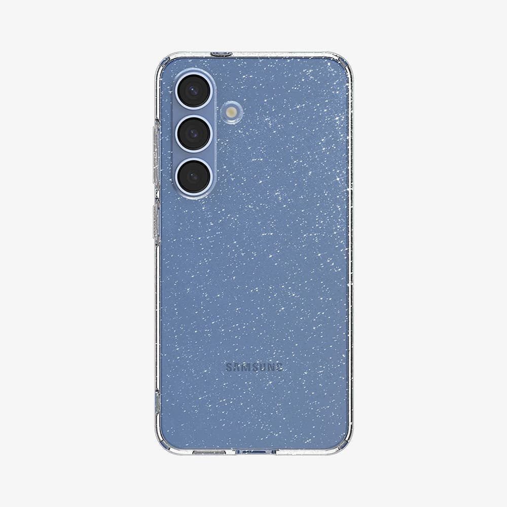 Spigen Liquid Crystal Glitter Samsung Galaxy S25 Křišťálový křemen - náhled 3