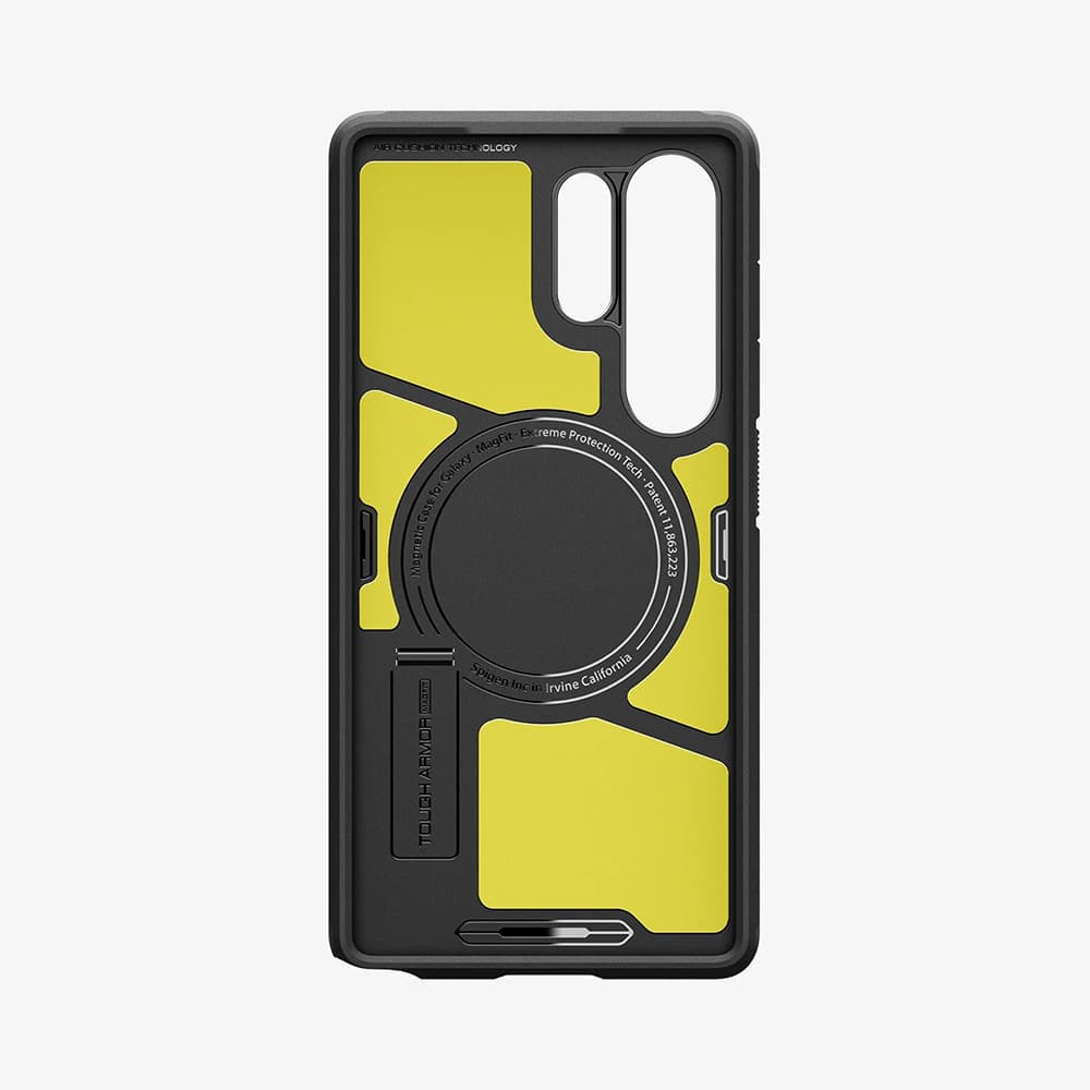 Pouzdro Spigen Tough Armor MagSafe pro Samsung Galaxy S25 Ultra černé - náhled 3