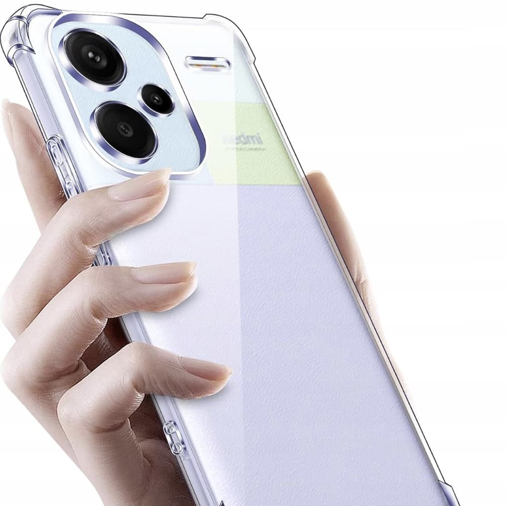 Techsuit Nárazuvzdorný Čirý Silikon Xiaomi Redmi Note 13 Pro+ 5G - náhled 3