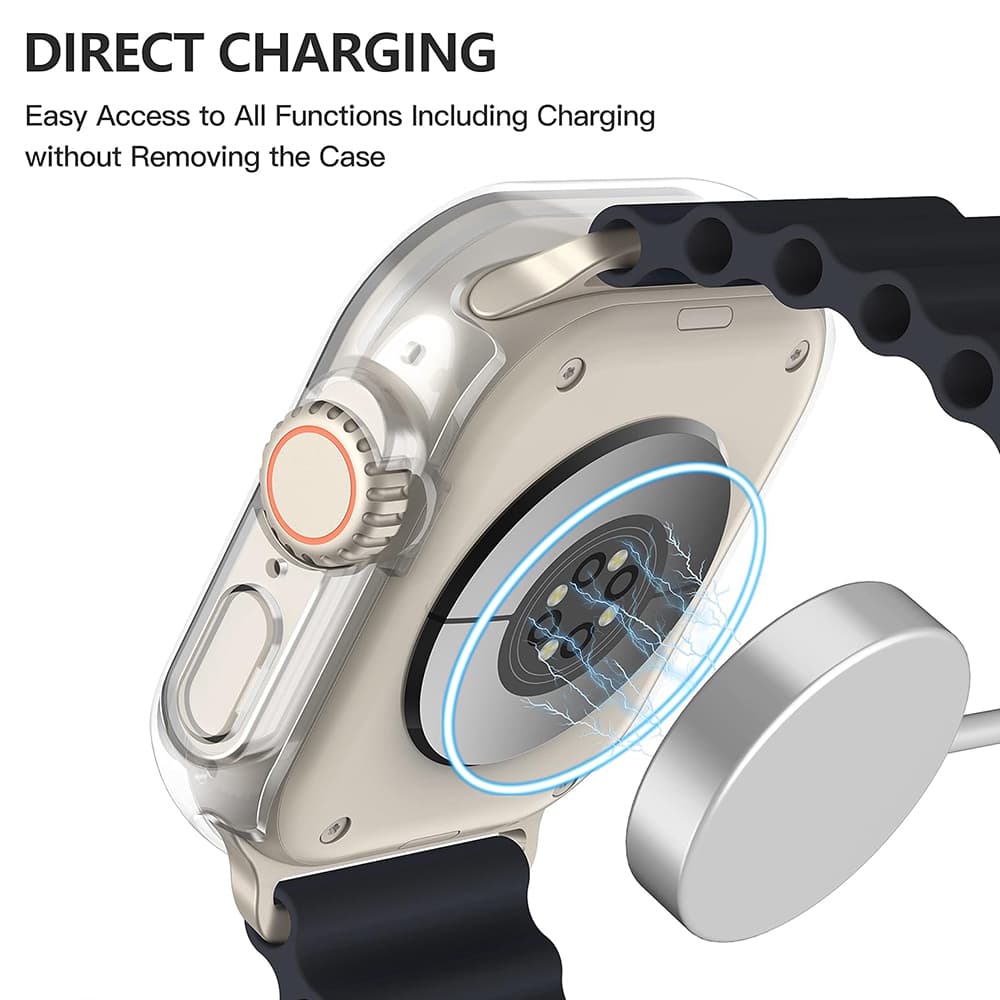 Techsuit Defense360 Pro pro Apple Watch Ultra Ultra 2 Ultra 3 průhledný - náhled 3